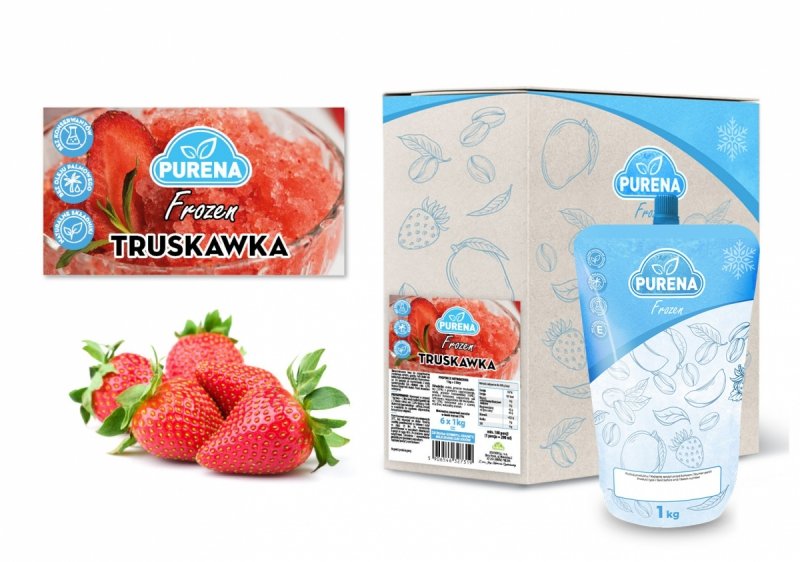 Sorbet, granita, lody włoskie - baza TRUSKAWKA 1kg