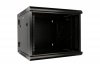 Extralink Szafka wisząca rack 6U 600x600 czarna dwusekcyjna