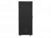 Lanberg Szafa instalacyjna rack stojąca 19 cali 37U 800x1000 czarna drzwi perforowane LCD ( Flat pack)