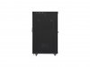 Lanberg Szafa stojąca 19 cali 22U 800x1000 drzwi perforowane LCD (flat pack) V2 czarna
