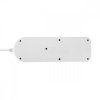Maclean Przedłużacz 4 gniazda 1.5m, USB A/C MCE508 W