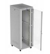 Lanberg Szafa instalacyjna rack stojąca 47U 800x1000 szara  drzwi        przeszkolne  LCD ( flat pack) V2