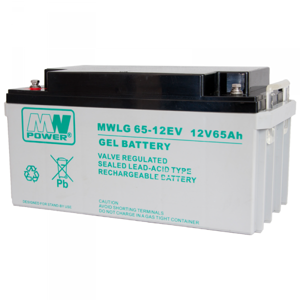 Akumulator żelowy MWLG 65Ah 12V