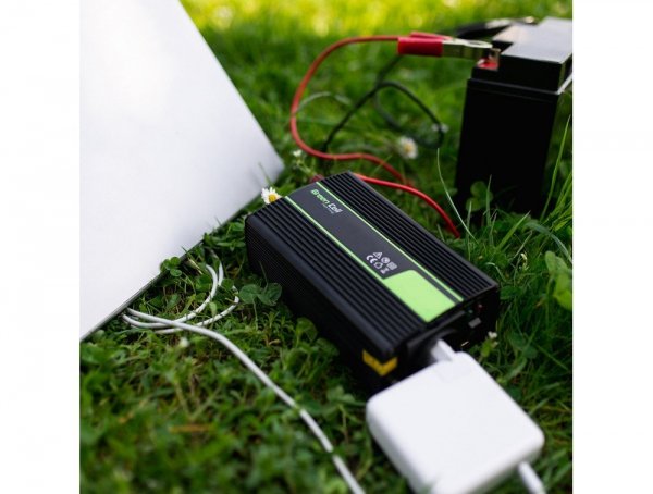 Zestaw podtrzymanie zasilania: AKUMULATOR AGM MWP 100AH 12V + ŁADOWARKA LCD 12V + PRZETWORNICA NAPIĘCIA INWERTER  12V NA 230V 300W/600W CZYSTA SINUSOIDA