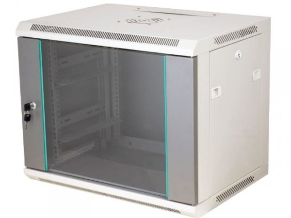 Q-LANTEC Szafka rack wisząca 19&quot; 12U 600x450