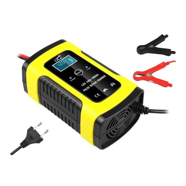 Zestaw podtrzymanie zasilania: AKUMULATOR AGM MWP 100AH 12V + ŁADOWARKA LCD 12V + PRZETWORNICA NAPIĘCIA INWERTER  12V NA 230V 300W/600W CZYSTA SINUSOIDA