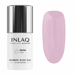 INLAQ Rubber Base Baza Kauczukowa 2in1 Cover Lilly