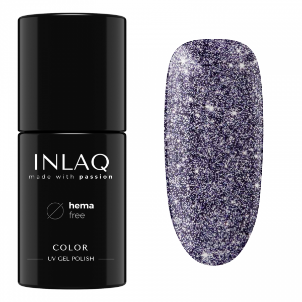 INLAQ Lakier Brokatowy Hybrydowy Flashing Capricorn 6ml