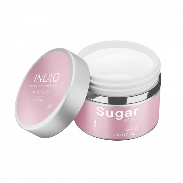 INLAQ Żel Do Zdobień Sugar Effect UV Paint Gel Żel Do Zdobień 8ml