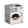 Oczko V-TAC GU10 Wpuszczane Okrągłe Złoty+Czarny VT-980RD 3 Lata Gwarancji