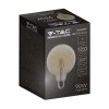 Żarówka LED V-TAC 12W Filament E27 Kula Glob G125 Bursztyn VT-2153 2200K 1350lm