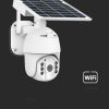 Kamera Zewnętrzna V-TAC WiFi HD SMART Solarna Obrotowa PTZ IR Biała VT-11024