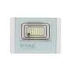 Projektor LED Solarny V-TAC 12W Biały IP65, Pilot, Timer VT-25W 6400K 550lm