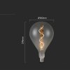 Żarówka LED V-TAC 4W E27 A160 27,5cm Filament Szara Dymiona VT-2268 2700K 120lm