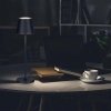 Lampka Biurkowa Nocna V-TAC 1,5W LED Ładowanie Ściemnianie IP54 Czarna VT-7997 3000K 150lm