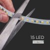 Taśma LED V-TAC SMD2835 1200LED 10W/m 24V Adresowalna Płynąca Mikroprocesorowa VT-2835 3000K