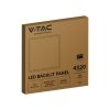 Panel LED V-TAC 36W 600x600 LED SAMSUNG CHIP Backlight 33mm 120Lm/W VT-61036 6500K 4320lm 5 Lat Gwarancji