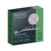 Taśma LED 230V V-TAC Bezpunktowa COB 286LED/m 12,5W/m Rolka 5mb VT-2025 286-5M 3000K 1100lm