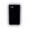 Magazyn Bank Energii V-TAC Czarny Szklany Front 14.33kWh 280Ah/51.2V 10240Wh LiFePO4 BMS VT-14336B 10 Lat Gwarancji