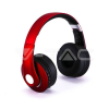 Bezprzewodowe Słuchawki Bluetooth Regulowany Pałąk 500mAh Czerwone VT-6322