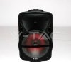 Głośnik Przenośny V-TAC 35W Mikrofon, RGB, PILOT, USB, Micro SD & FM Radio, na kółkach 510x320x295 VT-6213