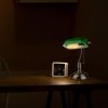 Lampa Bankierska V-TAC E27 Stare Złoto Zielony Klosz VT-7151-GR