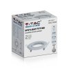 Oczko V-TAC GU10 Okrągłe Ruchome Białe (Opak. 2 szt) VT-817-RD-W