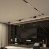 Lampa magnetyczna LED 6W 6000K szynowa liniowa czarna 48V