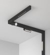 Lampa magnetyczna LED 6W 6000K szynowa liniowa czarna 48V