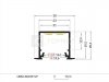 Profil LED LINEA-IN20 EF/U7 1M.