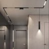 Lampa magnetyczna LED 12W 4000K szynowa liniowa czarna