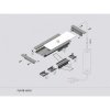 PROFIL LED FLAT8 H/UX 2M.