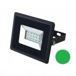 Projektor LED V-TAC 10W Czarny E-Series IP65 VT-4011 Kolor Zielony 850lm 2 Lata Gwarancji