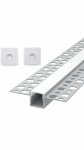 Profil do taśmy LED podtynkowy do gipsowania 2m
