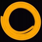 NEON LED 24V SILICONE 6x12 R5 ŻÓŁTY IP67