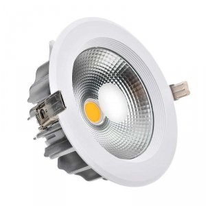 Oprawa LED V-TAC 30W COB Downlight 120Lm/W VT-26301 4000K 3100lm