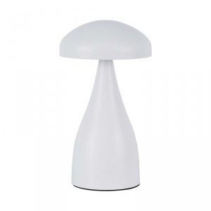 Lampka stołowa nocna V-TAC 1W LED 22cm ładowanie USB ściemnianie biała VT-1041 3000K-6000K 55lm