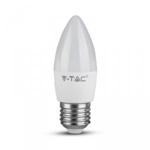 Żarówka LED V-TAC 4,5W E27 Świeczka VT-1821 6500K 470lm