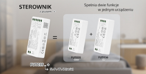 SterownikLED 3w1 RGB / RGB+W /RGB+CCT 12 24V 12A