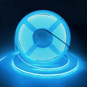 TAŚMA LED COB 12V LINIA ŚWIATŁA 480 ICE BLUE 1M.