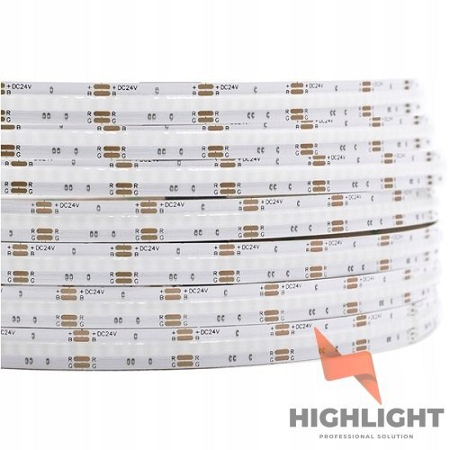 Taśma LED COB RGB 24V 15W 756 LED/m HIGHLIGHT – 1 metr