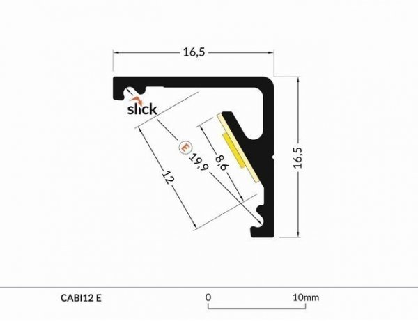 PROFIL CABI12 E 1M