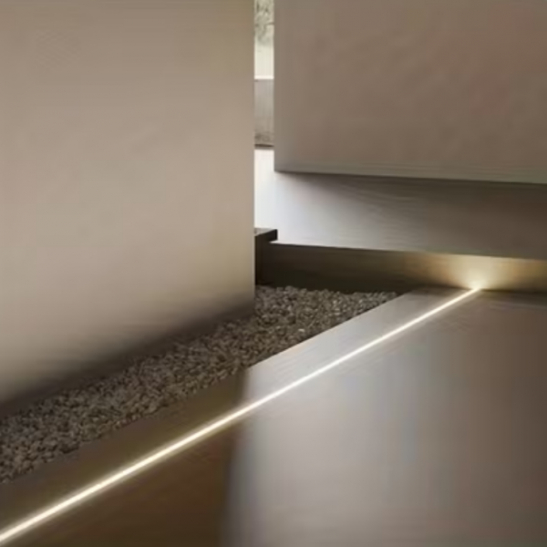 Profil LP-Floor30 ANODOWANY NAWIERZCHNIOWY 2m kpl. klosz zaślepki uchwyty 