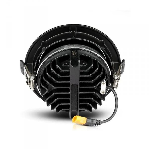 Oprawa downlight V-TAC SAMSUNG CHIP 30W czarna uchylna VT-2-13 4000K 2900lm 5 lat gwarancji