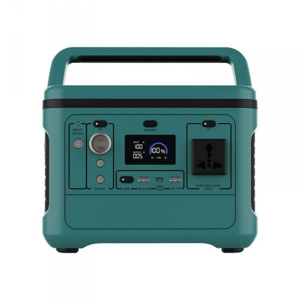 Magazyn Bank Energii V-TAC Generator M6 Powerbank 568Wh 500W (1000W Max) LiFePO4 VT-606