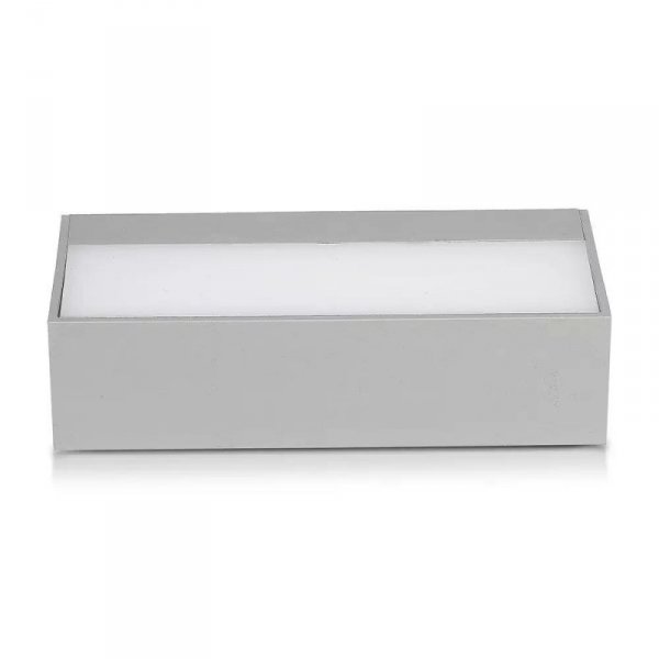 Oprawa Ścienna V-TAC 9W LED Góra Dół Szara IP65 VT-8056 4000K 850lm