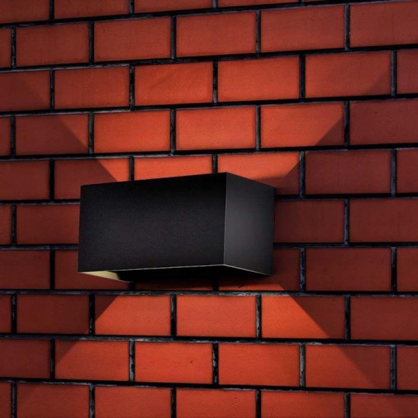 Oprawa Ścienna V-TAC 24W LED Góra Dół IP65 Szara VT-8125 3000K 2720lm