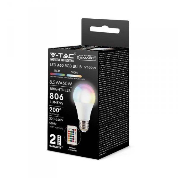 Żarówka Filament LED G125 glob E27 6,5W 806lm 3000K 