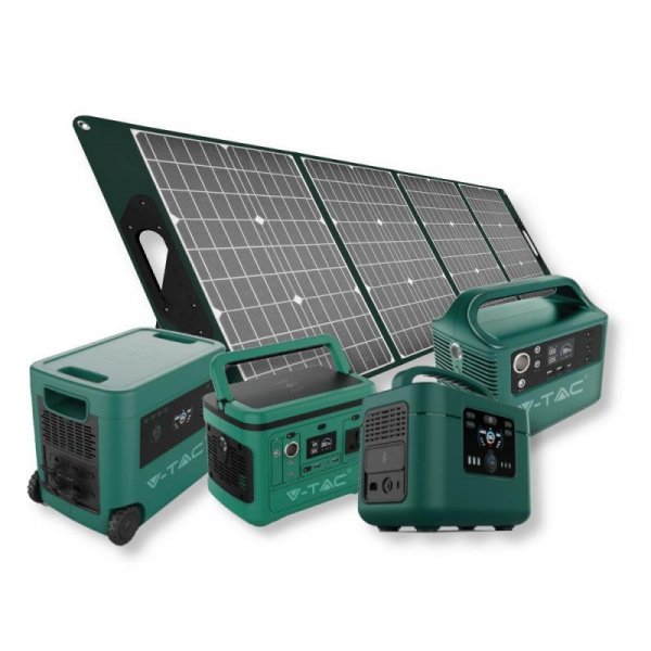 Moduł Panel Fotowoltaiczny V-TAC 120W Składany Przenośny Zestaw 2szt VT-10240