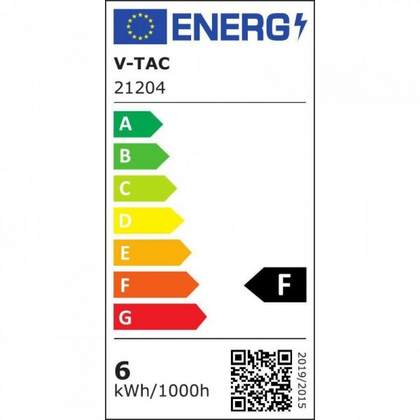 Żarówka LED V-TAC SAMSUNG CHIP 6W GU5.3 MR16 12V 110st VT-257 3000K 455lm 5 Lat Gwarancji